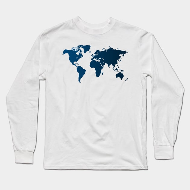 world out there Long Sleeve T-Shirt by gustavoscameli